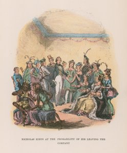 Illustration for Nicholas Nickleby  by Hablot Knight Browne