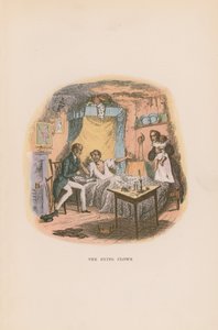 Pickwick Kağıtları için İllüstrasyon by Hablot Knight Browne