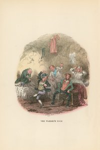 Pickwick Kağıtları için İllüstrasyon by Hablot Knight Browne
