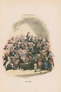 Illustration for Pickwick Papers  by Hablot Knight Browne