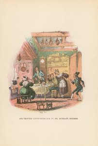 Illustration for Pickwick Papers  by Hablot Knight Browne