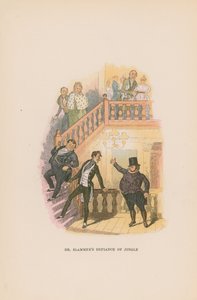 Pickwick Kağıtları için İllüstrasyon by Hablot Knight Browne