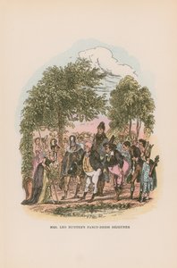 Pickwick Kağıtları için İllüstrasyon by Hablot Knight Browne