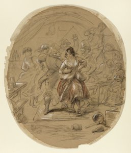 İrlanda dansı by Hablot Knight Browne
