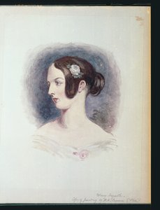 Portrett af tónskáldinu Giuseppe Verdi, c.1870 (gelatín silfurprentun) by Hablot Knight Browne