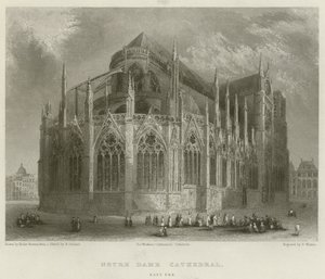 Notre Dame Katedrali, Doğu Yakası by Hablot Knight Browne