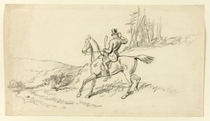 binici at dizginleme by Hablot Knight Browne