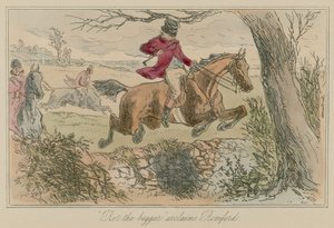 Rot the Beggar exclaims Romford  by Hablot Knight Browne