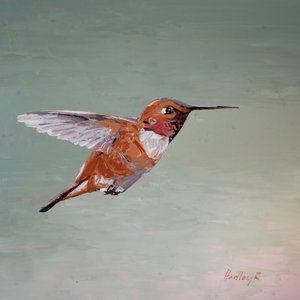 Red Barron, c.2025 (panel üzerine yağlıboya)