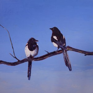 Tete-a-Tete, c.2025 (masonit üzerine yağlıboya)