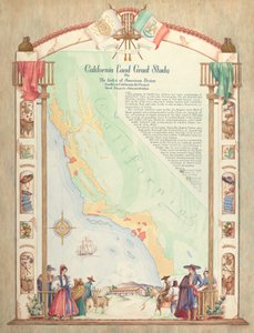 Harita: California Arazi Hibe Çalışması by Hal Blakeley