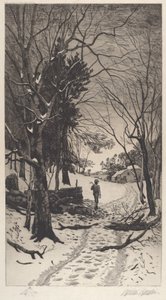 İsimsiz (Kış Manzarası) by Hamilton Hamilton