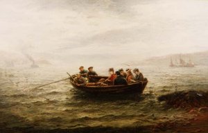 Kilit Yoluyla Kiliseye Gitmek (tuval üzerine yağlı boya)