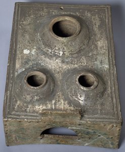 Minyatür soba, Çin. Çin Uygarlığı, Han Hanedanlığı, MÖ 3. yüzyıl - MS 3. yüzyıl (metal)