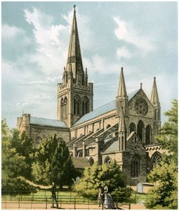 Chichester Katedrali, Sussex, c1870