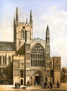 Rochester Katedrali, Kent, c1870.