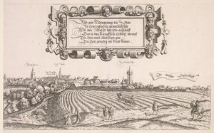 Nürnberg Panoramik Görünümü: Sağ Kısım, 1552.
