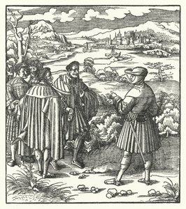 Kutsal Roma İmparatoru Maximilian I, c1496 (gravür) by Hans (after) Burgkmair