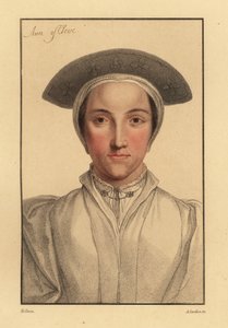 Cleves'li Anne veya Cleves'li Amalia., 1812 (gravür)