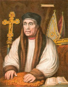 Başpiskopos Warham by Hans (after) Holbein the Younger