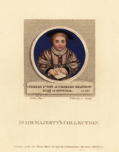 Charles Brandon, 3. Suffolk Dükü by Hans (after) Holbein the Younger