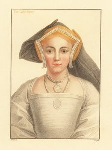 Frances Howard, Surrey Kontesi., 1812 (gravür) by Hans (after) Holbein the Younger