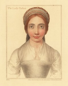 Leydi Parker, Sir Henry Parker'ın karısı., 1812 (gravür) by Hans (after) Holbein the Younger