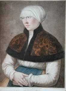 Francesco Bartolozzi (1727-1815) tarafından oyulmuş Holbein