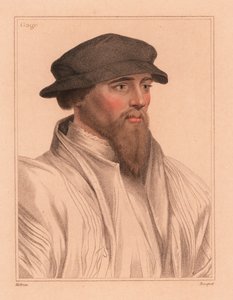 Sir John Gage, İngiliz saray mensubu ve politikacı by Hans (after) Holbein the Younger