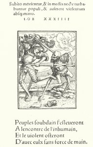 Silahlı Şövalye (gravür) by Hans (after) Holbein the Younger