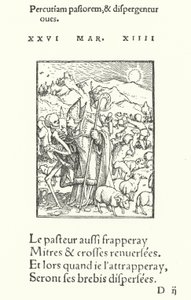 Piskopos (gravür) by Hans (after) Holbein the Younger