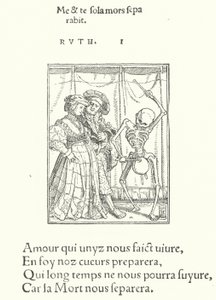 Gelin ve Damat (gravür) by Hans (after) Holbein the Younger