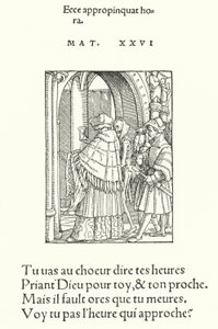 Canon (gravür) by Hans (after) Holbein the Younger