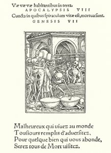 Charnel Evi (gravür) by Hans (after) Holbein the Younger