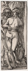 Adem ve Havva by Hans Baldung