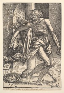 Küçük Bir Melek Tarafından Desteklenen İşkence Aletleriyle İsa, 1517. by Hans Baldung