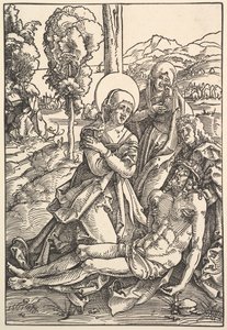 İsa için Ağıt, 1510. by Hans Baldung