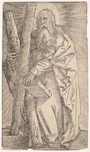 İsa ve Havarilerden Aziz Andrew, 1519. by Hans Baldung
