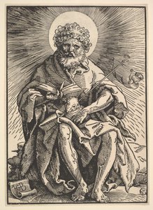 Vaftizci Yahya Kuzuyu Tutuyor, yakl. 1517. by Hans Baldung