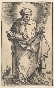 İsa ve Havarilerden Aziz Philip, 1519. by Hans Baldung