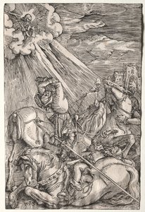 Aziz Paul Dönüşümü by Hans Baldung