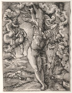 Büyük Aziz Sebastian, 1514. by Hans Baldung
