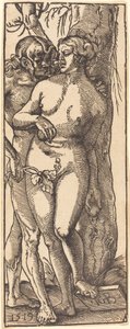 Adem ve Havva by Hans Baldung Grien