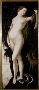 Alegorik Figür (İhtiyat Alegorisi) by Hans Baldung Grien