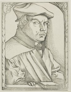 Caspar Hedio by Hans Baldung Grien