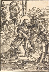 İsa için ağıt by Hans Baldung Grien