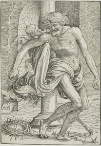 Acılar Adamı Sütunun Önünde by Hans Baldung Grien