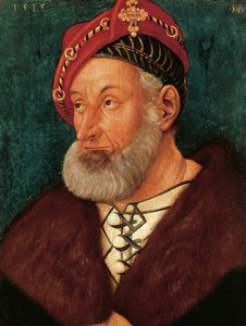 Portre Christopher I, Baden Uç Beyi by Hans Baldung Grien