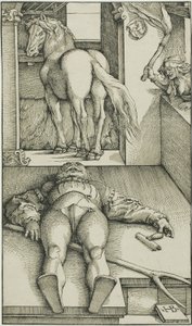 büyülenmiş damat by Hans Baldung Grien