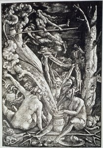Şabat Günü Cadıları, Hans Baldung Grien